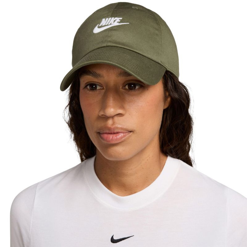 Nike Club baseballová čepice olivová FB5368 222