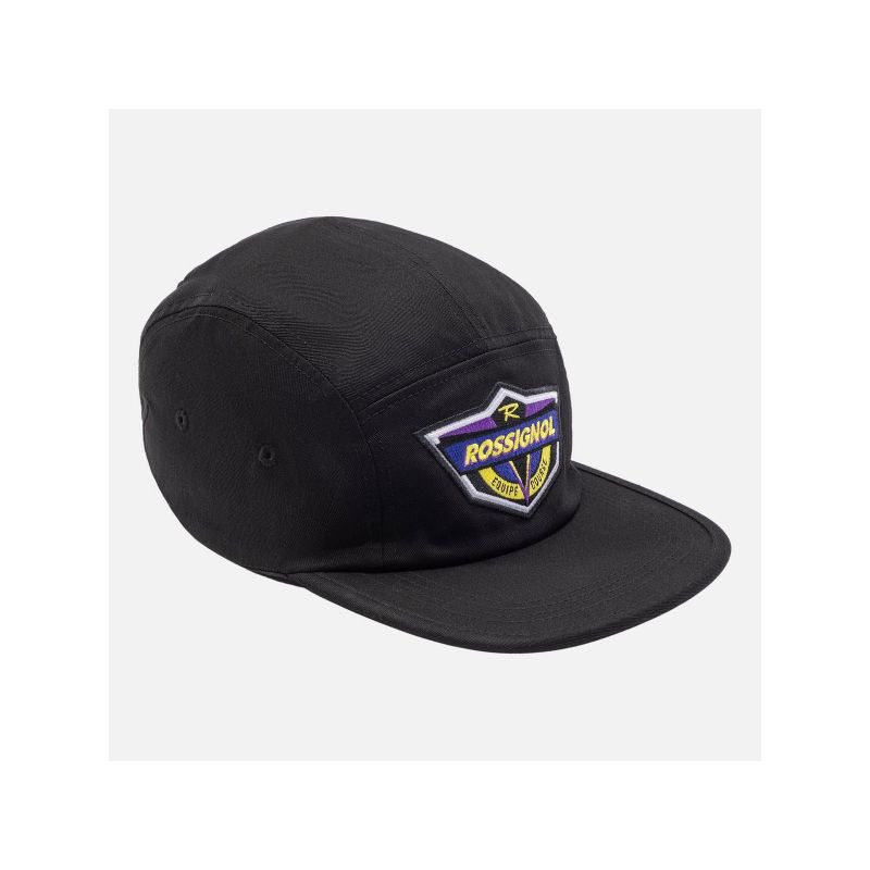 Čepice ROSSIGNOL Super 5P Cap, černá