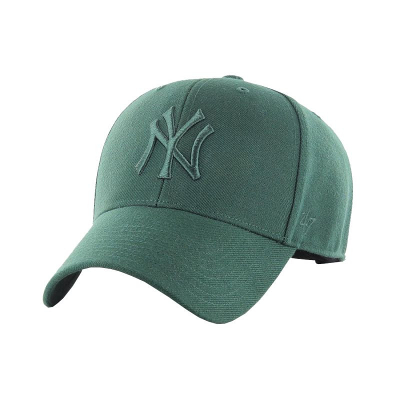 47 Zbrusu nová kšiltovka New York Yankees MVP B-MVPSP17WBP-DGA, zelená, univerzální velikost