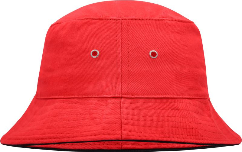 Daiber MB 12 Rybářský klobouk s lemem 03.0012 red/black