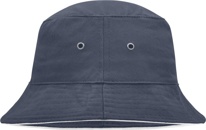 Daiber MB 12 Rybářský klobouk s&nbsp;lemem 03.0012 navy/white - Dámské oblečení doplňky klobouky a&nbsp;kšiltovky