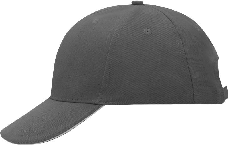 Daiber MB 24 6 panelová sandwich kšiltovka 03.0024 graphite/light grey