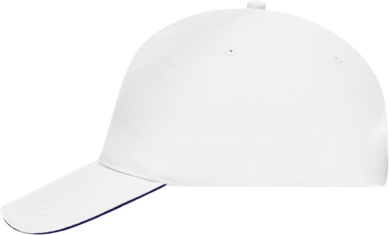 Daiber MB 35 5 panelová sandwich kšiltovka 03.0035 white/navy