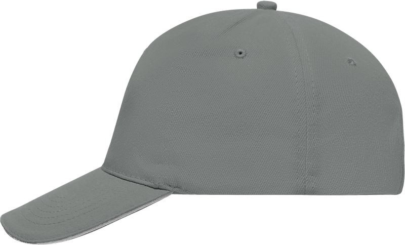 Daiber MB 35 5 panelová sandwich kšiltovka 03.0035 dark grey/light grey