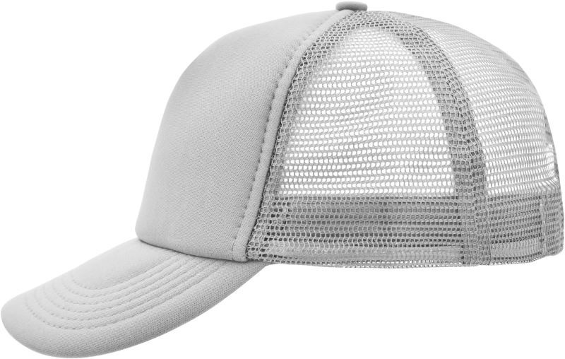 Daiber MB 70 5 panelová polyesterová síťovaná kšiltovka 03.0070 light grey