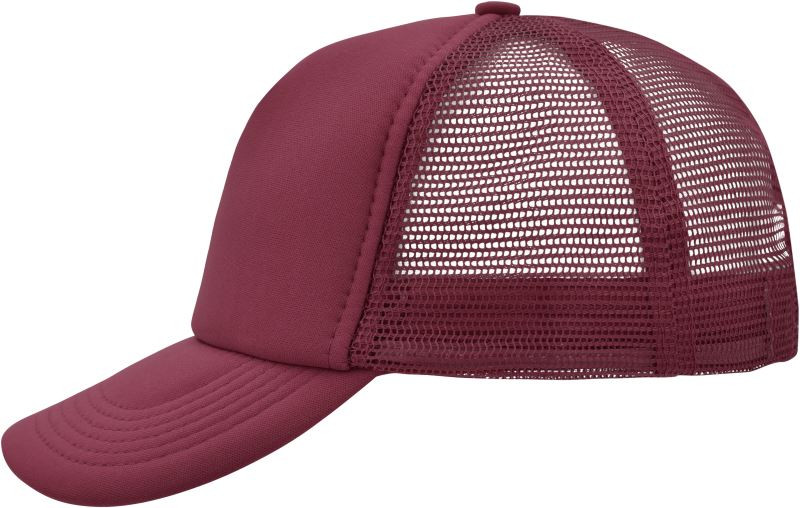 Daiber MB 70 5 panelová polyesterová síťovaná kšiltovka 03.0070 burgundy