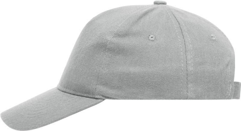 Daiber MB 92 5 panelová kšiltovka z těžké bavlny 03.0092 light grey