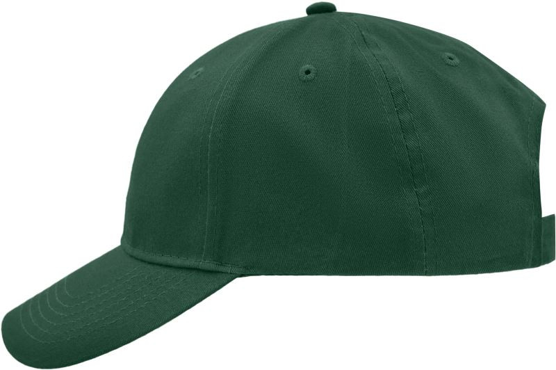 Daiber MB 6118 Broušená 6 panelová kšiltovka 03.6118 dark green - Dámské oblečení doplňky klobouky a&nbsp;kšiltovky