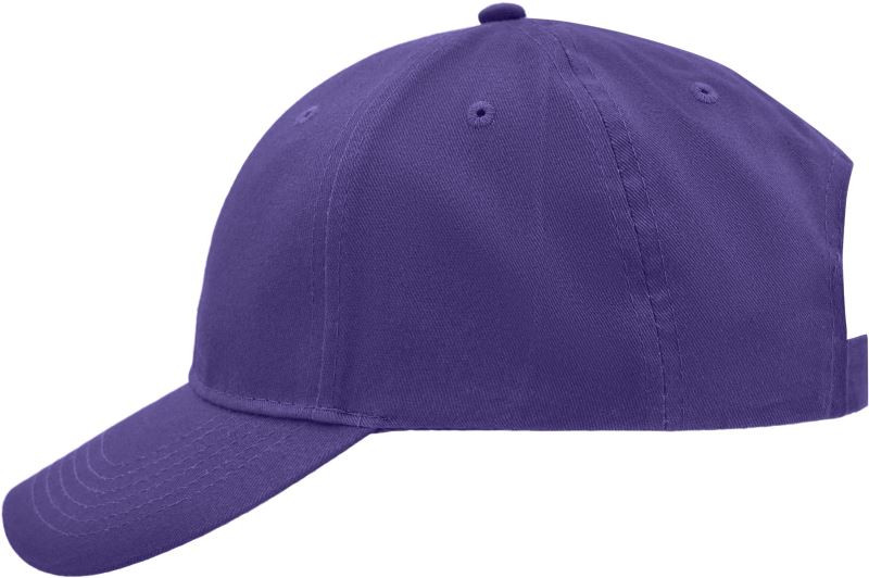 Daiber MB 6118 Broušená 6 panelová kšiltovka 03.6118 mauve - Dámské oblečení doplňky klobouky a&nbsp;kšiltovky