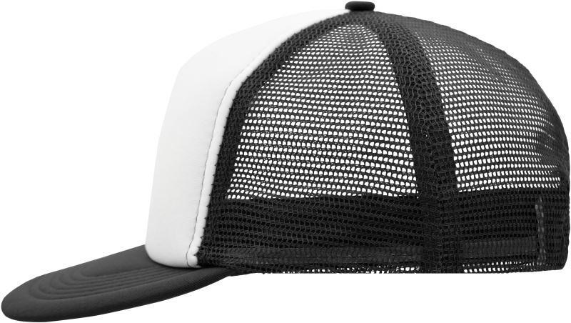Daiber MB 6207 5 panelová síťovaná kšiltovka 03.6207 white/black