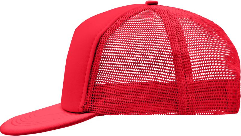 Daiber MB 6207 5 panelová síťovaná kšiltovka 03.6207 red/red