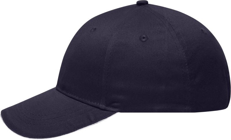 Daiber MB 6212 6 panelová sandwich kšiltovka 03.6212 navy/white
