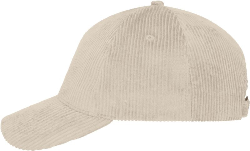 Daiber MB 6253 6 panelová manšestrová kšiltovka 03.6253 sandstone