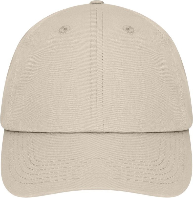 Daiber MB 6256 6 panelová kšiltovka "Dad Cap" 03.6256 sandstone