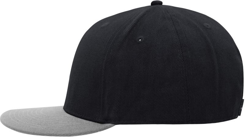 Daiber MB 6634 6 panelová Pro Style kšiltovka 03.6634 black/grey - Dámské oblečení doplňky klobouky a&nbsp;kšiltovky