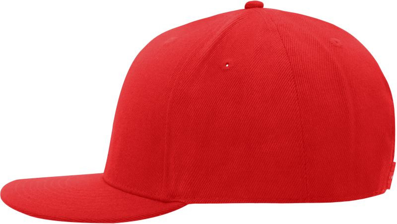 Daiber MB 6634 6 panelová Pro Style kšiltovka 03.6634 red/red