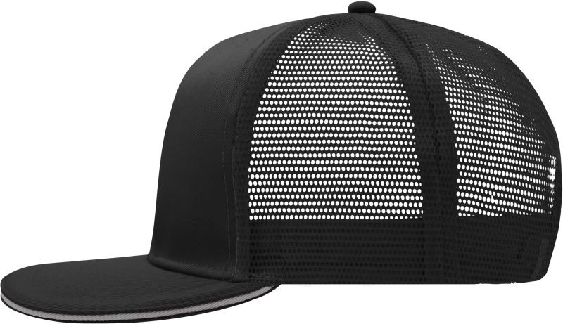 Daiber MB 6635 6 panelová Pro síťovaná sandwich kšiltovka 03.6635 black/light grey