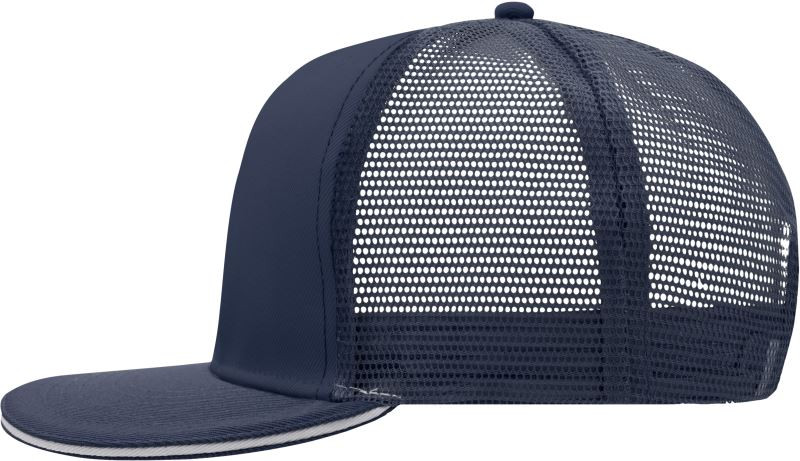 Daiber MB 6635 6 panelová Pro síťovaná sandwich kšiltovka 03.6635 navy/white