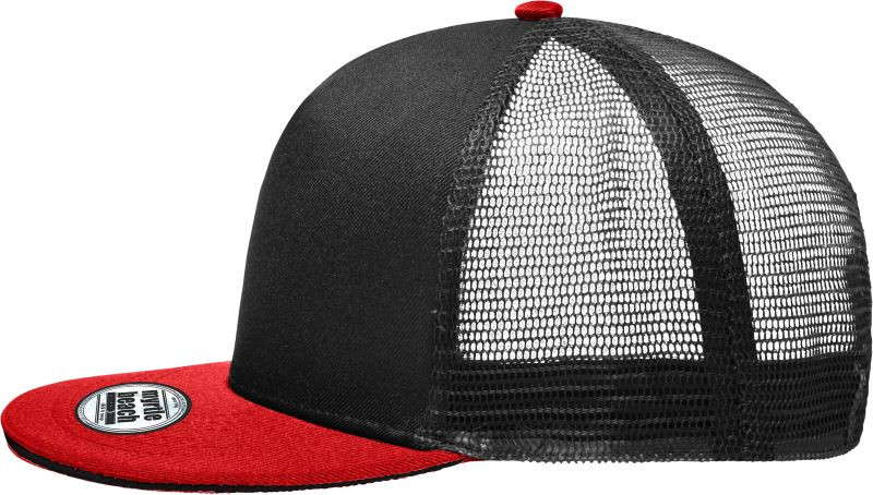 Daiber MB 6636 5 panelová Pro síťovaná kšiltovka 03.6636 black/red