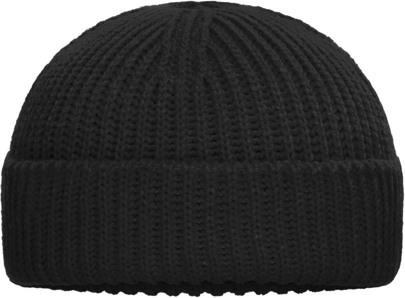 Daiber MB 7408 Pletená čepice "Fisherman" 03.7408 black