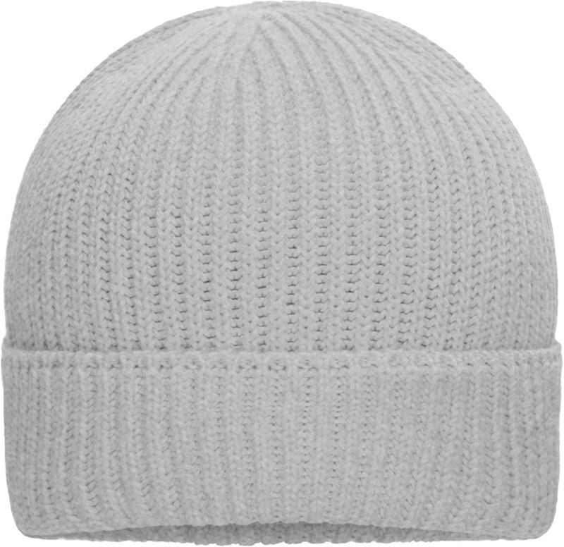 Daiber MB 7409 Pletená čepice z bio bavlny 03.7409 light grey melange