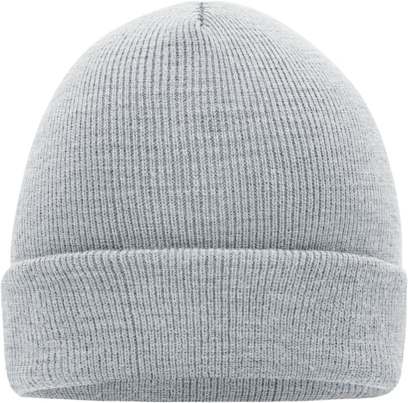 Daiber MB 7500 Pletená čepice 03.7500 light grey - Dámské oblečení doplňky klobouky a&nbsp;kšiltovky