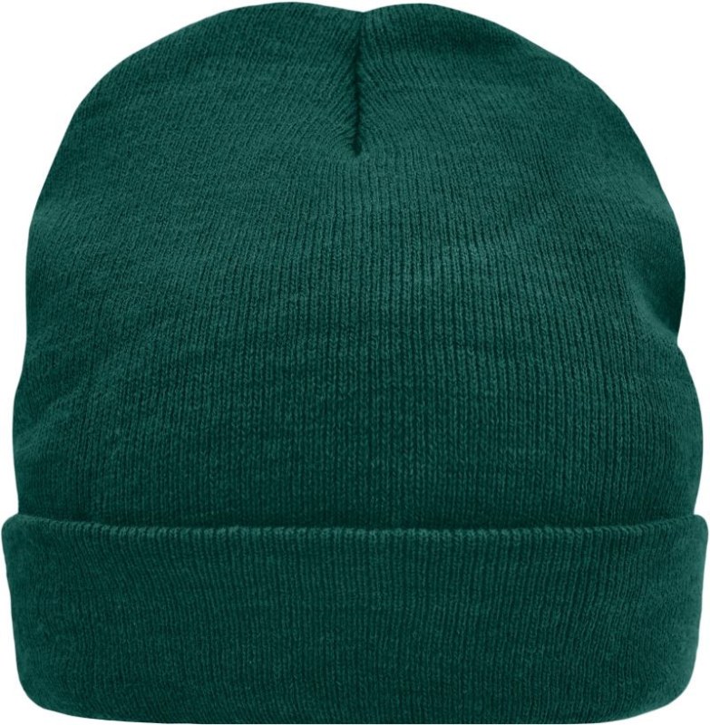 Daiber MB 7551 Thinsulate™ pletená čepice 03.7551 dark green - Dámské oblečení doplňky klobouky a&nbsp;kšiltovky
