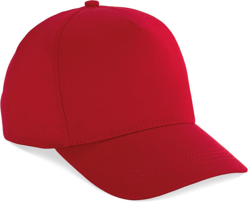K-up KP 116 5 panelová kšiltovka 20.0116 cherry red