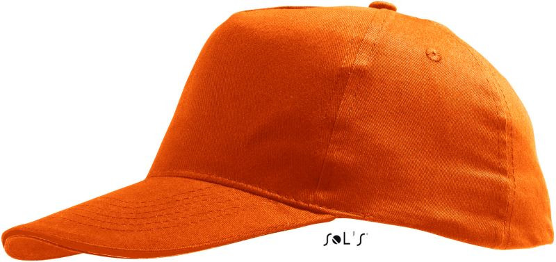 SOL´S Sunny 5 panelová baseballová kšiltovka 25.8110 orange