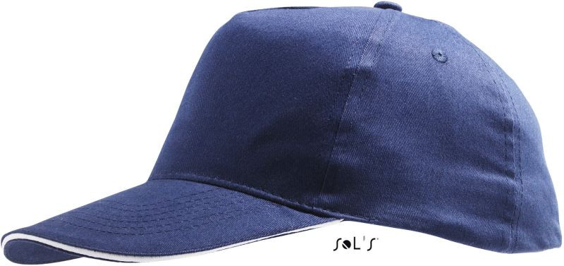 SOL´S Sunny 5 panelová baseballová kšiltovka 25.8110 french navy/white