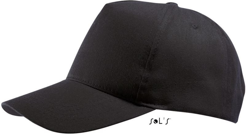 SOL´S Buzz 5 panelová kšiltovka 25.8811 black