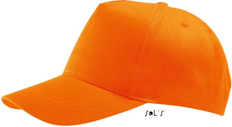 SOL´S Buzz 5 panelová kšiltovka 25.8811 orange