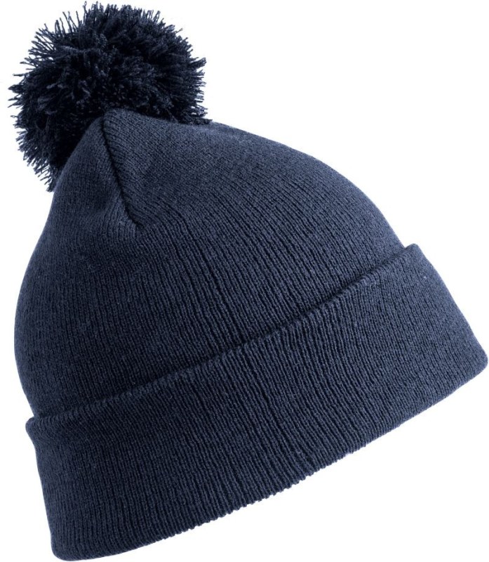 Result Headwear RC 028X Pletená čepice s bambulí 28.028X navy