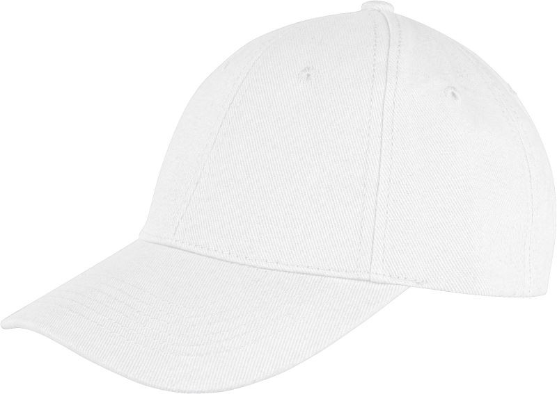 Result Headwear RC 081X 6 panelová nízkoprofilová kšiltovka 28.081X white