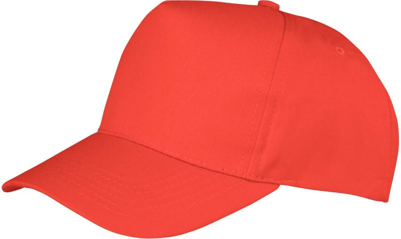 Result Headwear RC 084X 5 panelová kšiltovka 28.084X red