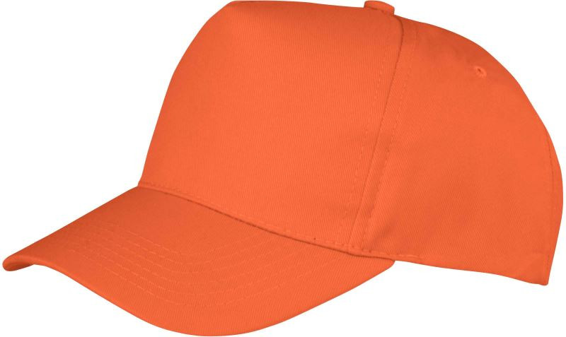 Result Headwear RC 084X 5 panelová kšiltovka 28.084X orange