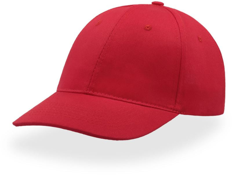 Atlantis Headwear Start Six 6 panelová kšiltovka "Start Six" 33.0033 red