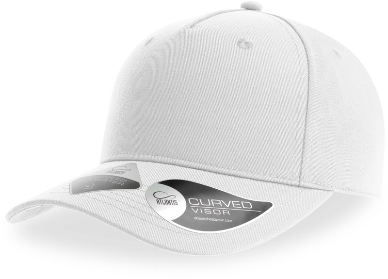 Atlantis Headwear Fiji 5 panelová baseballová kšiltovka 33.0103 white