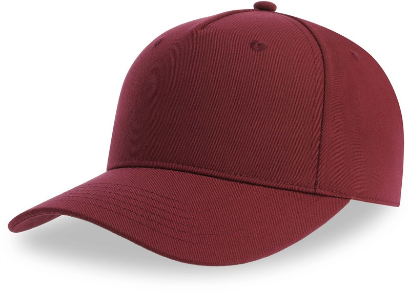 Atlantis Headwear Fiji 5 panelová baseballová kšiltovka 33.0103 cardinal