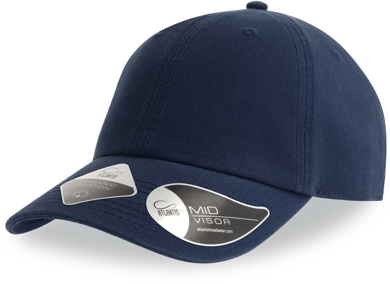 Atlantis Headwear Fraser 6 panelová kšiltovka 33.0104 navy - Dámské oblečení doplňky klobouky a&nbsp;kšiltovky