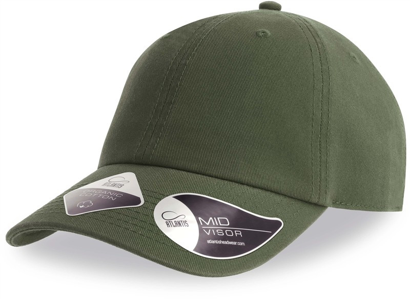 Atlantis Headwear Fraser 6 panelová kšiltovka 33.0104 olive