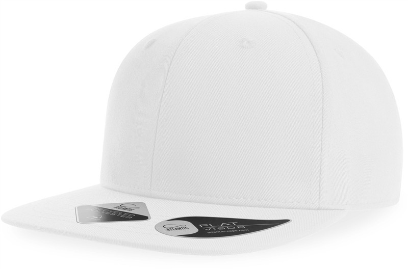 Atlantis Headwear James 6 panelová kšiltovka 33.0108 white
