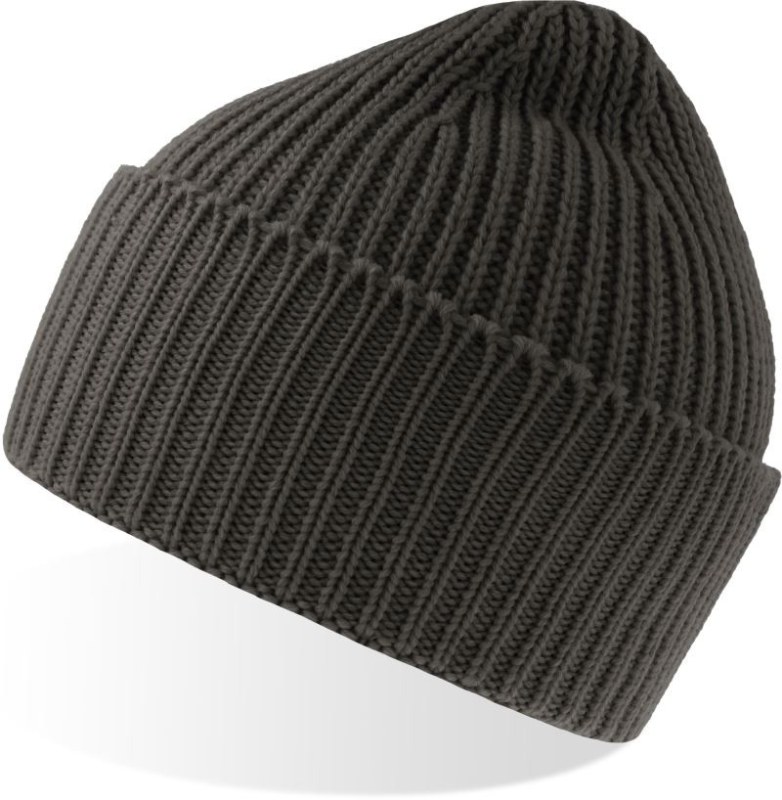 Atlantis Headwear Oak Pletená čepice "Oak" 33.0114 dark grey melange - Dámské oblečení doplňky klobouky a&nbsp;kšiltovky