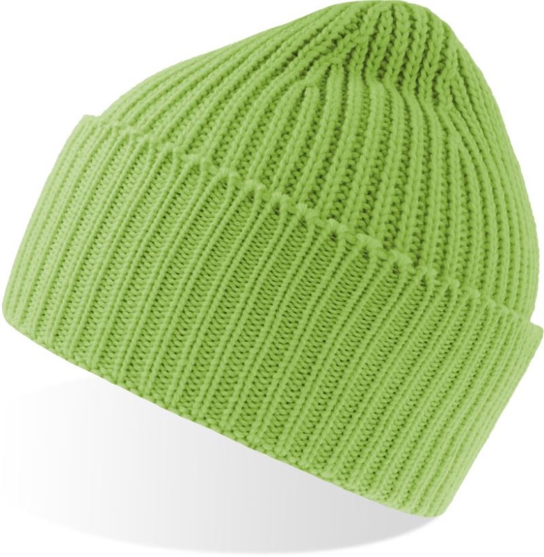 Atlantis Headwear Oak Pletená čepice "Oak" 33.0114 acid green - Dámské oblečení doplňky klobouky a&nbsp;kšiltovky