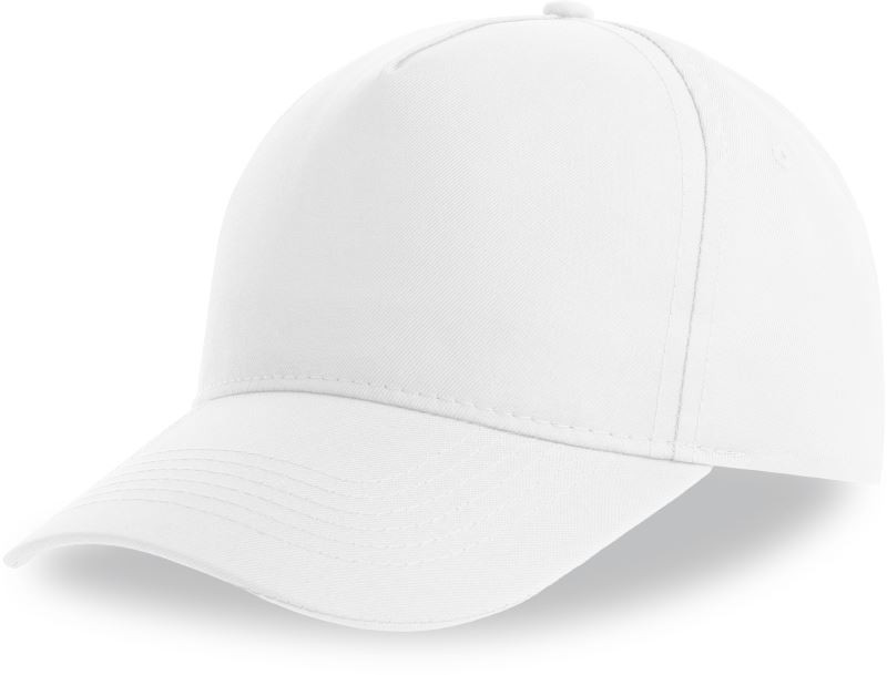 Atlantis Headwear Recy Five 5 panelová baseballová kšiltovka 33.0116 white