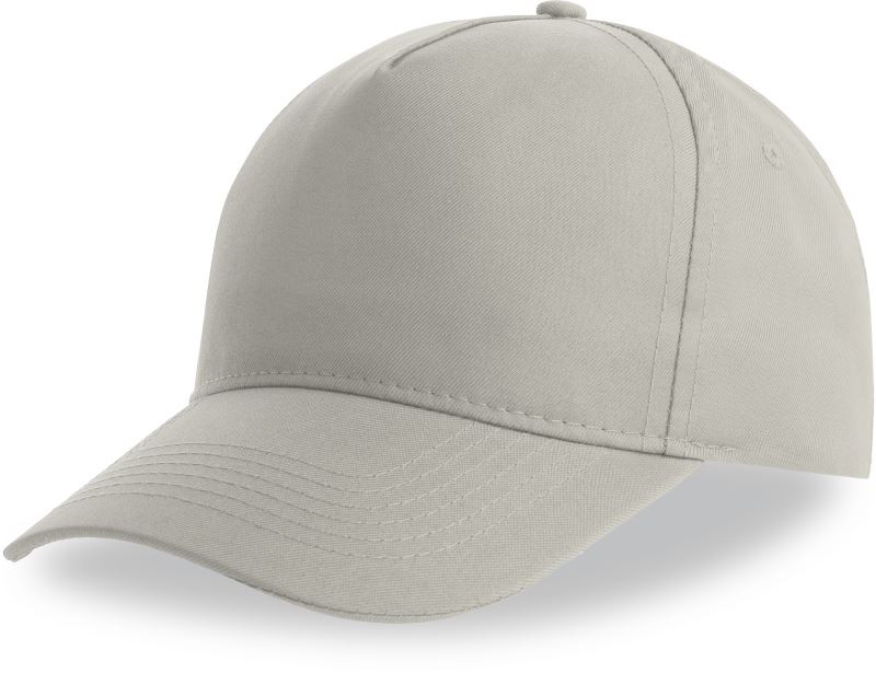 Atlantis Headwear Recy Five 5 panelová baseballová kšiltovka 33.0116 grey