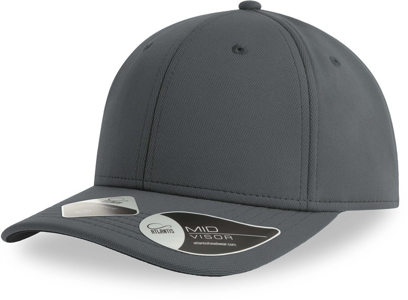Atlantis Headwear Skye 6 panelová kšiltovka 33.0118 dark grey - Dámské oblečení doplňky klobouky a&nbsp;kšiltovky