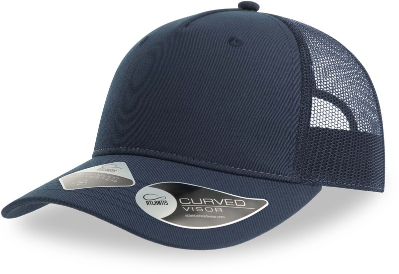 Atlantis Headwear Zion 5 panelová Trucker kšiltovka 33.0120 navy/navy