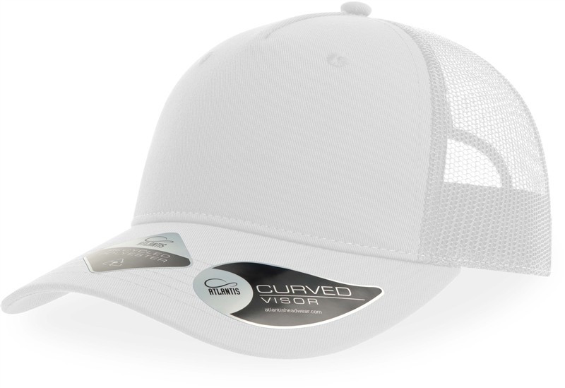 Atlantis Headwear Zion 5 panelová Trucker kšiltovka 33.0120 white/white