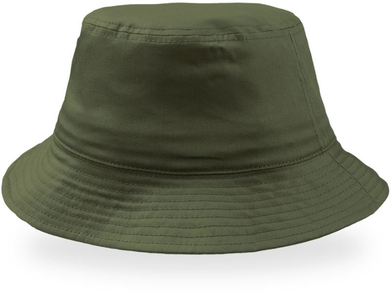 Atlantis Headwear Bucket Cotton Klobouk 33.0138 olive